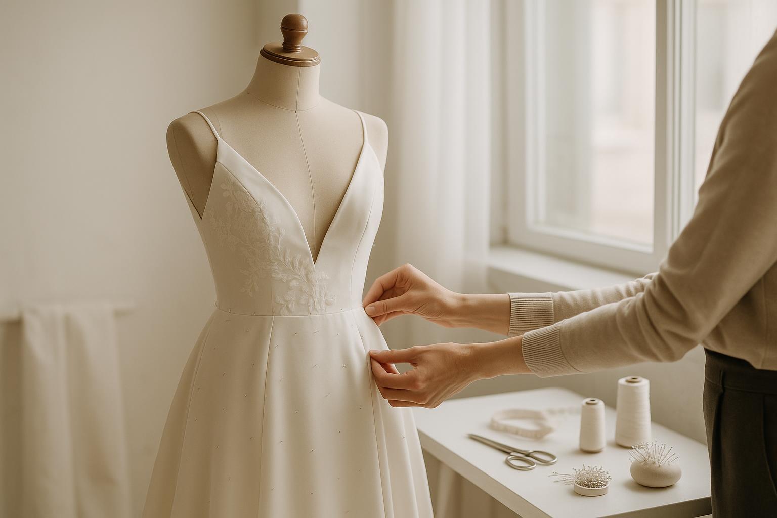 The Ultimate Guide to Wedding Dress Alterations: Timeline, Cost, and What to Expect